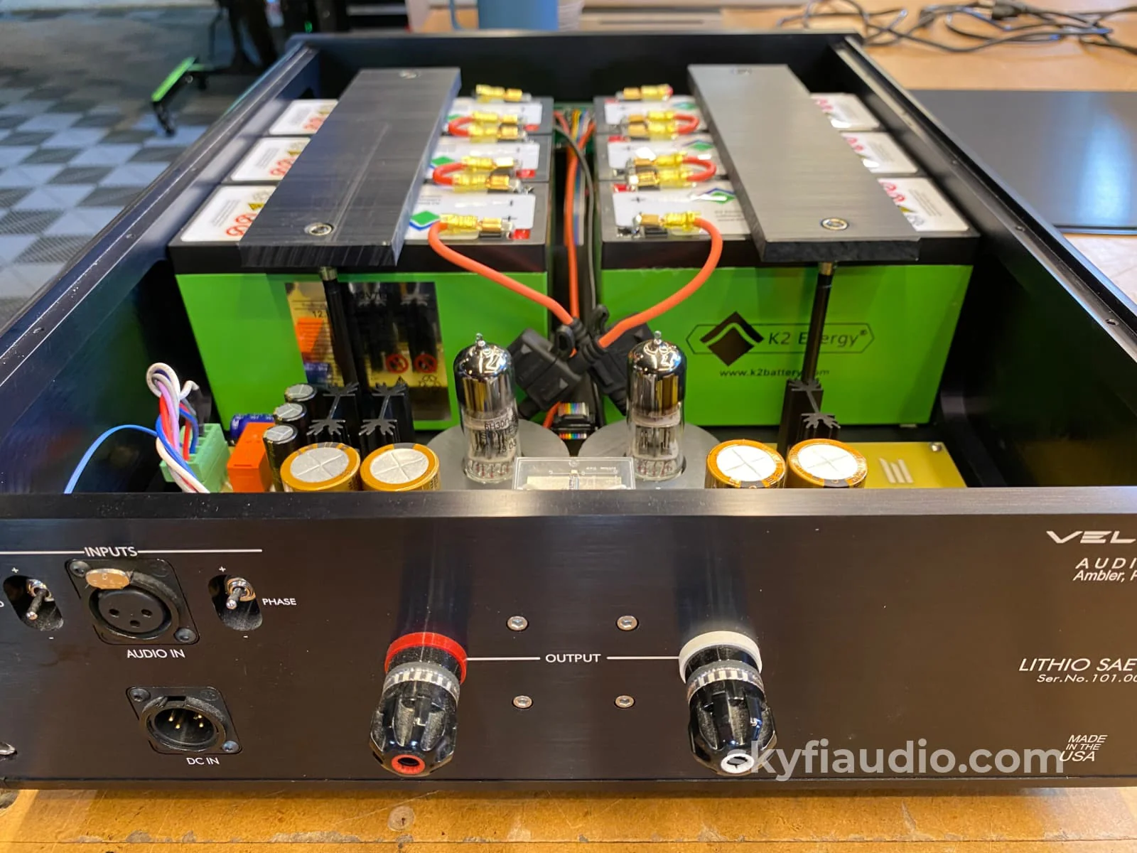 Veloce Audio - Lithio Series Saetta Hybrid Tube Monoblock Amplifiers - Rare - Image 17