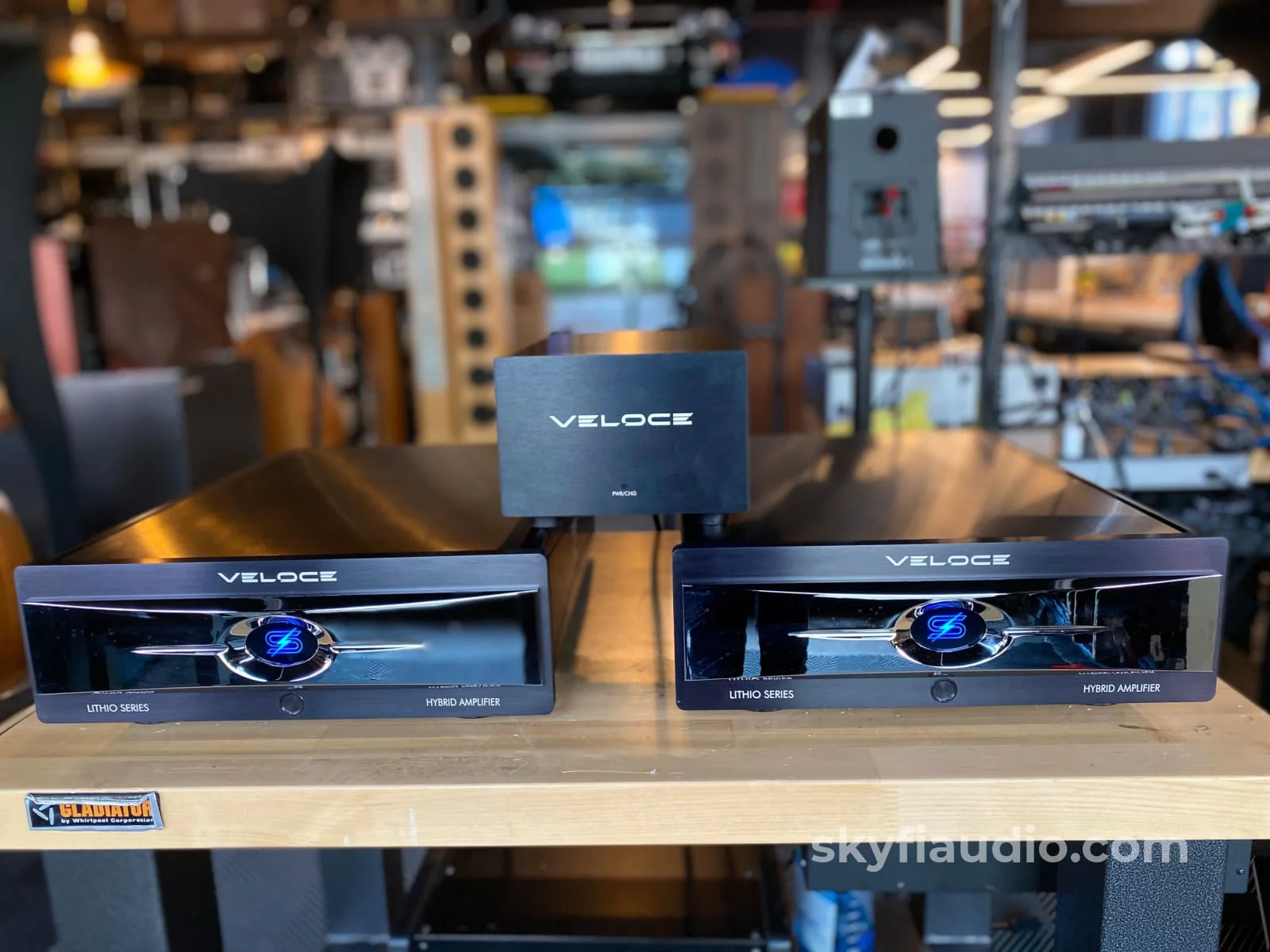 Veloce Audio - Lithio Series Saetta Hybrid Tube Monoblock Amplifiers - Rare - Image 5