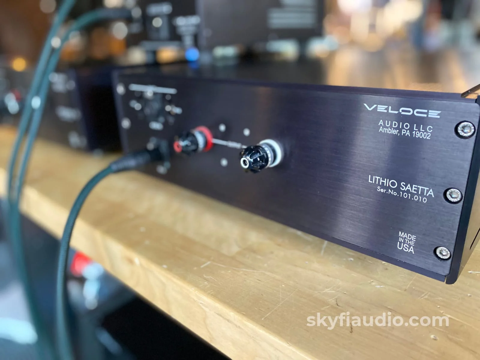 Veloce Audio - Lithio Series Saetta Hybrid Tube Monoblock Amplifiers - Rare - Image 9
