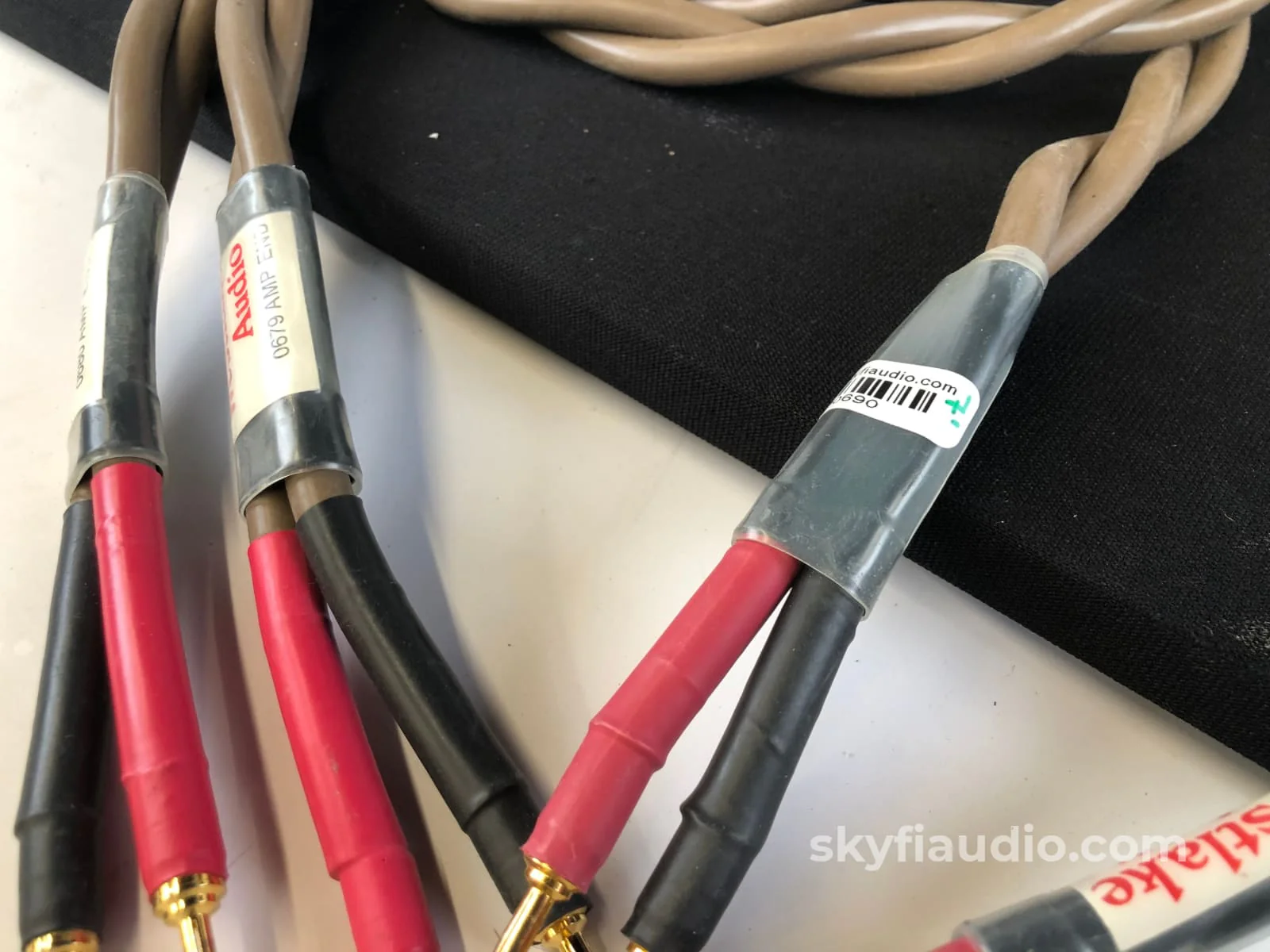 Westlake Audio Speaker Cables (Pair), Large 4 Gauge Diameter Wiring, 7ft - Image 3